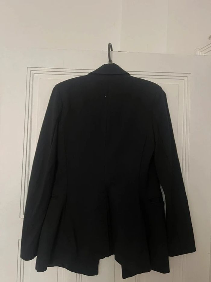 Blazer h&m noir ceintré - photo numéro 3