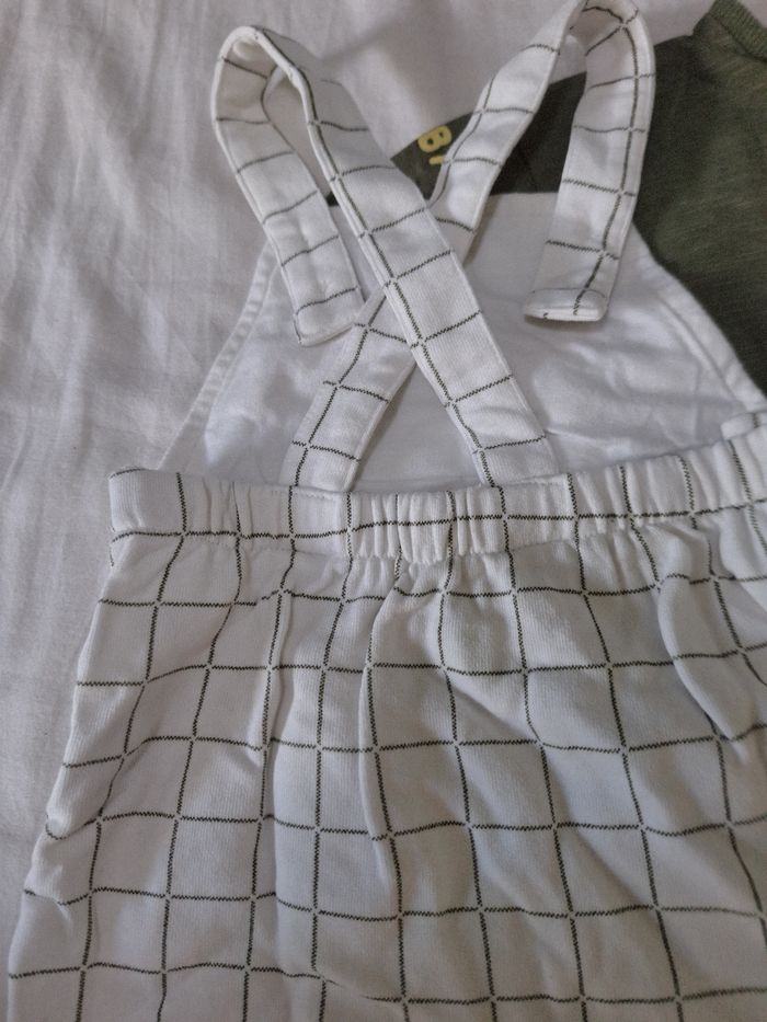 Ensemble salopette short + tee-shirt Simba, 18 mois - photo numéro 5