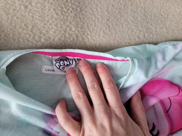 T-shirt my little pony 8 ans - photo numéro 3