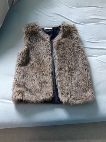 Gilet poilu 12 ans
