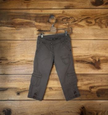 Pantacourt gris taupe MEXX 10 ans