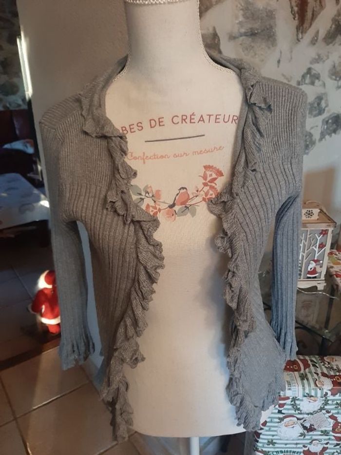 Gilet taille 1 longueur 50 cm.