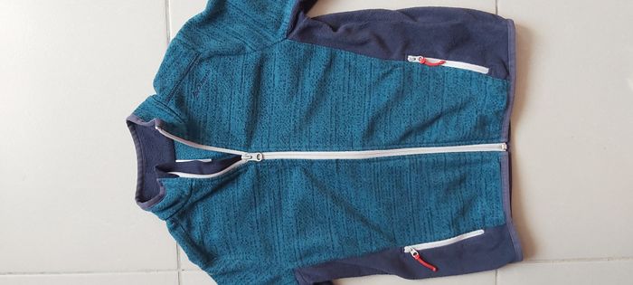 Gilet zippé polaire 10 ans - photo numéro 2