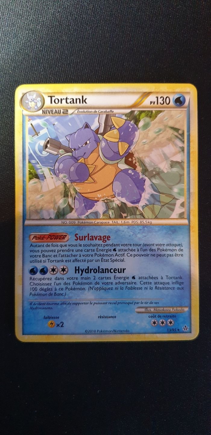 Carte pokémon Tortank 13/95 - photo numéro 1