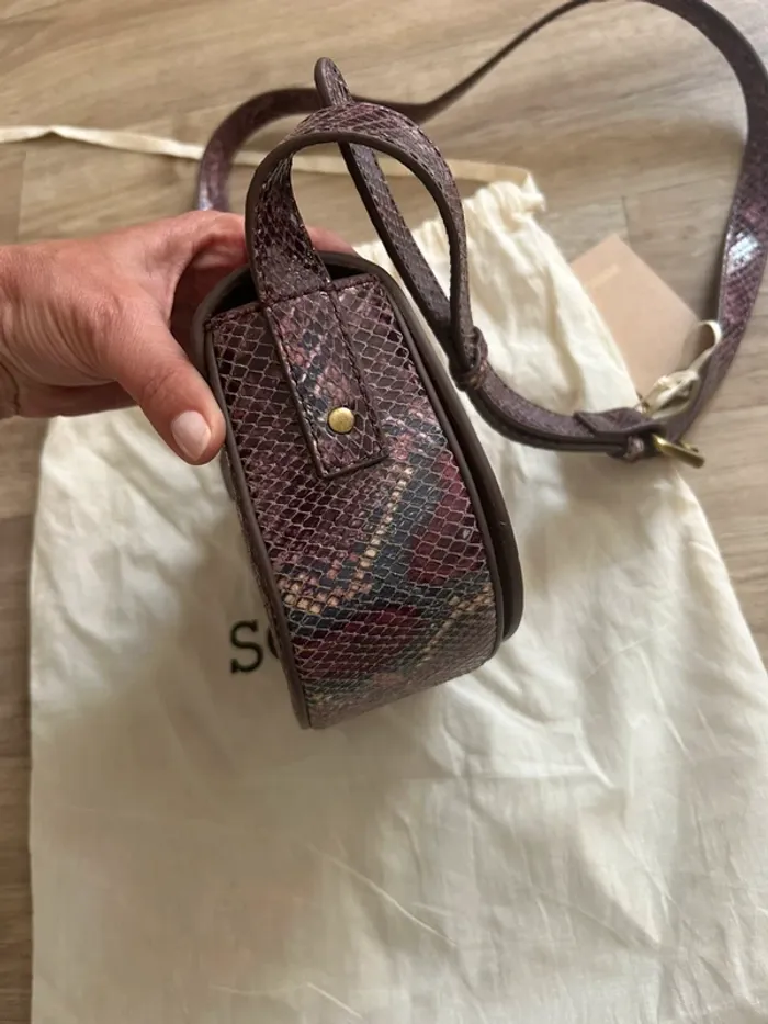 Sessun sac Mini Tessao Cuir neuf - photo numéro 12