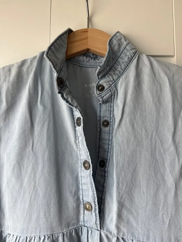 Robe en jean clair - photo numéro 2