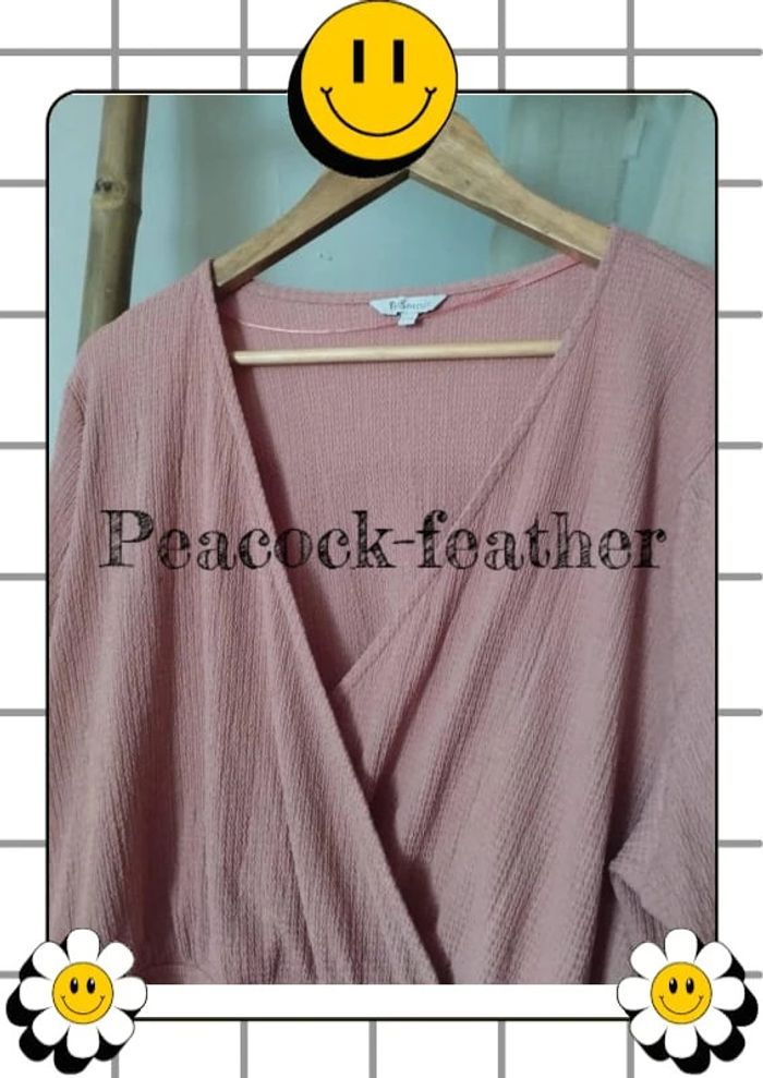 Blouse rose 44 xxl m&s mode - photo numéro 2