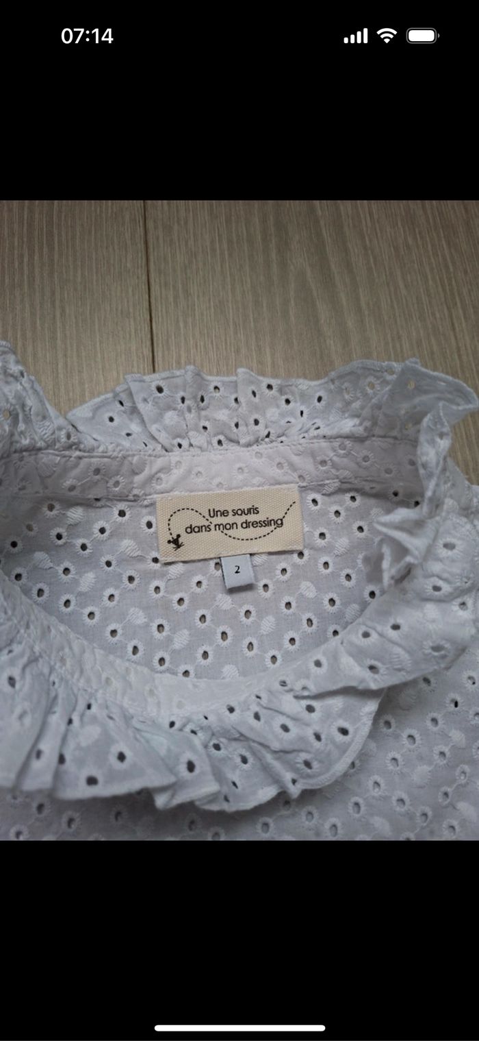 Blouse Une Souris Dans Mon Dressing taille 2 - photo numéro 3