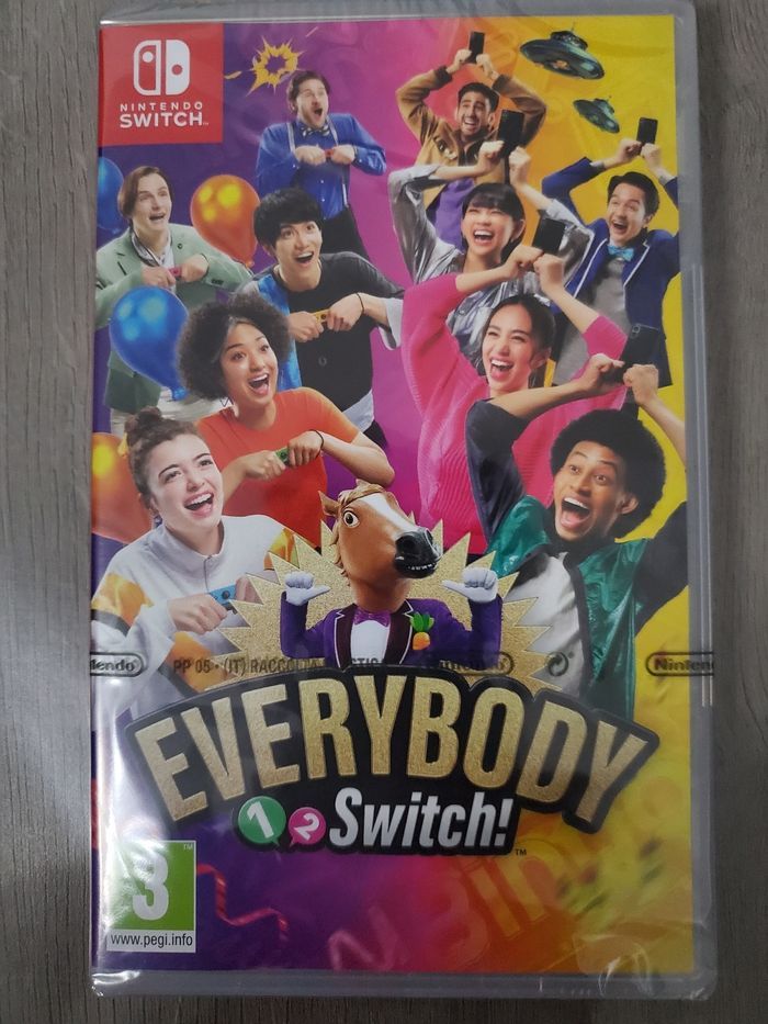 EVERYBODY 1,2 Switch sur Nintendo Switch Neuf sous blister jamais ouvert. - photo numéro 1