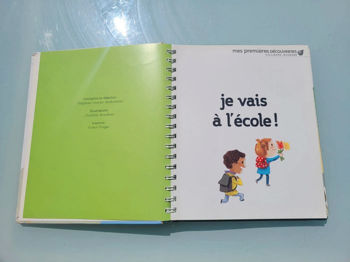 Mes Premières Découvertes Gallimard grand format 🖌 Je vais à l'école 🎒 - photo numéro 3