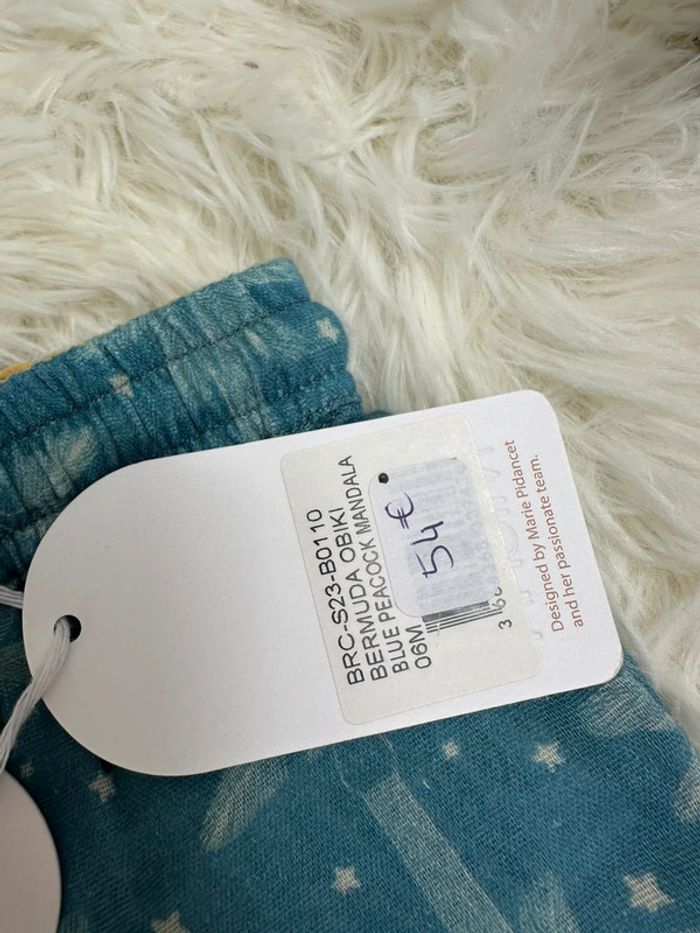 Short bleu Louise Misha taille 6 mois - photo numéro 5