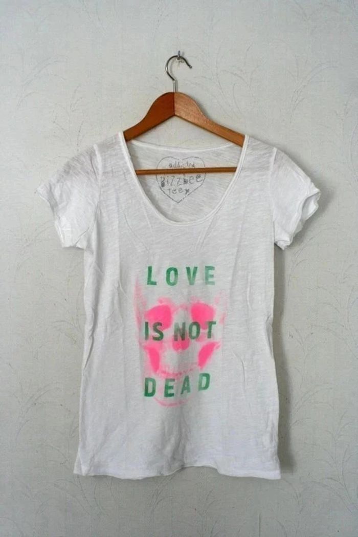 Tee shirt blanc Bizzbee taille S