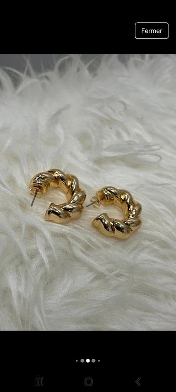 Boucle d'oreilles légère