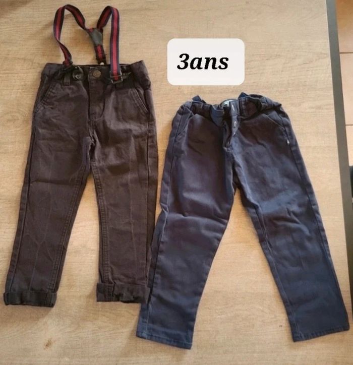 Pantalons Obaibi et Orchestra 3ans