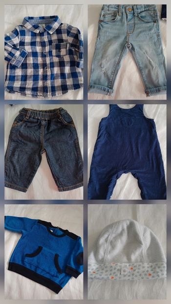 Lots de vêtements 3/ 6 mois  Petit Bateau