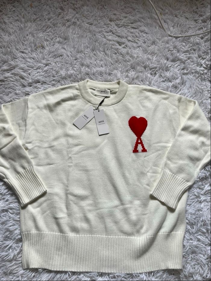 Pull ami blanc - photo numéro 4