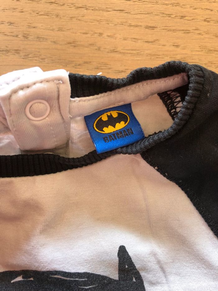 T-shirt garçon Batman 12 mois - photo numéro 3