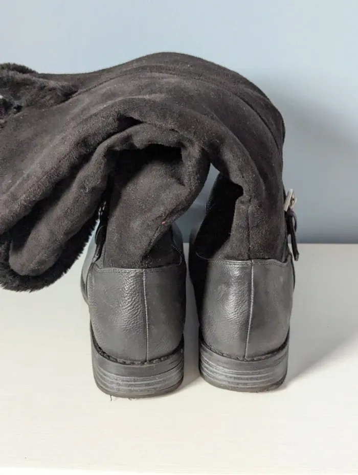Bottes hautes Gémo fourré 41 - photo numéro 3