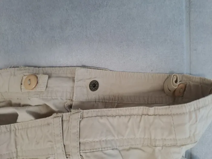Pantacourt Cargo Beige Mary-Kate and Ashley - T34 - Très bon état - photo numéro 6