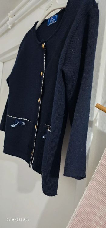 Gilet Cardigan laine Saint James 8 ans