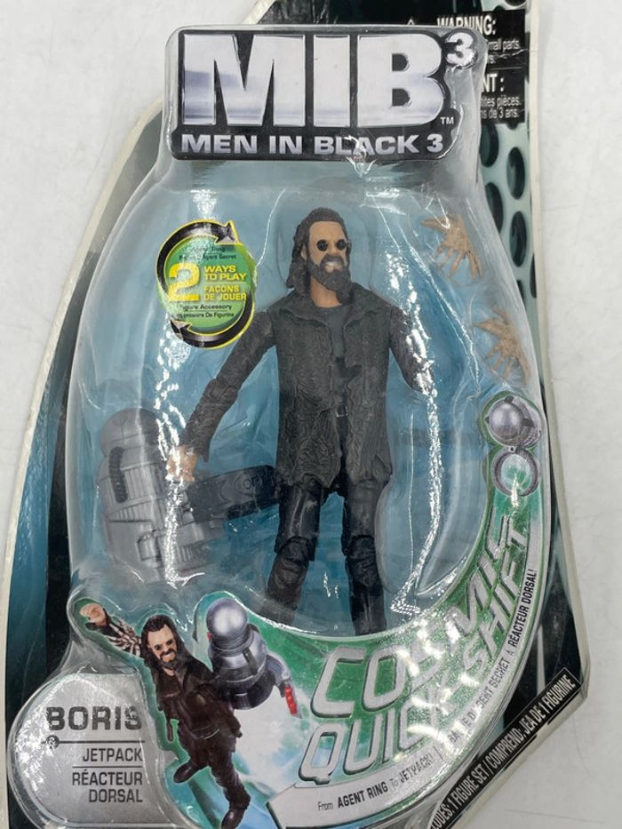 Figurine Men in black 3 Boris Jet Pack / Réacteur dorsal Jakks Pacific neuf - photo numéro 4