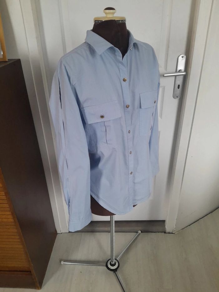 Jolie chemise coton manches avec fentes La petite française