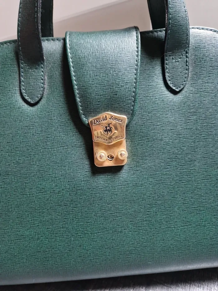 Sac vert David jones - photo numéro 2