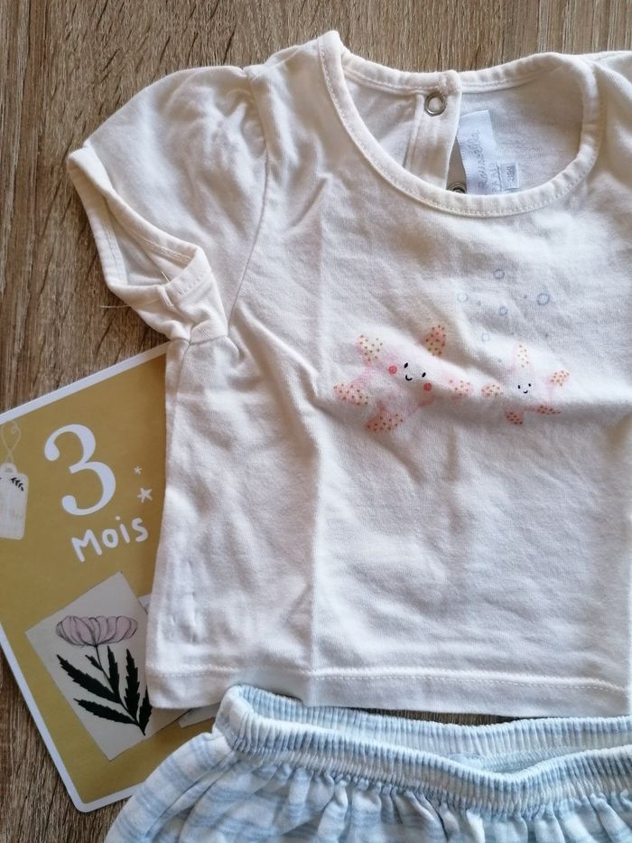 Ensemble tee-shirt + short - photo numéro 2