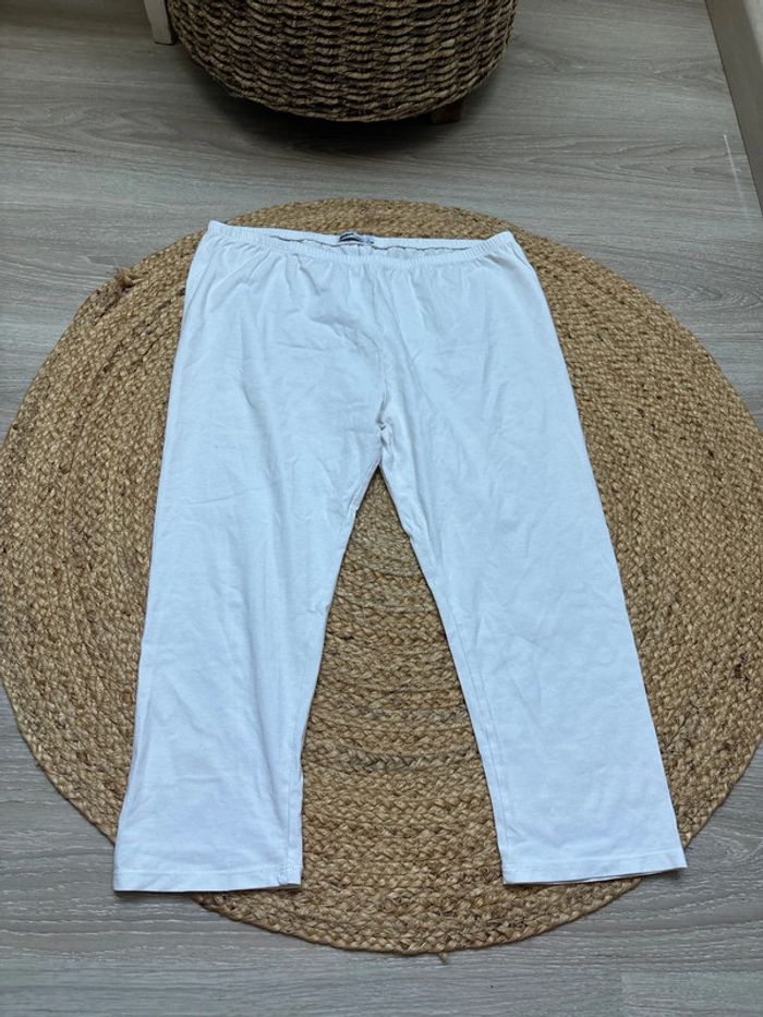Legging blanc, taille L