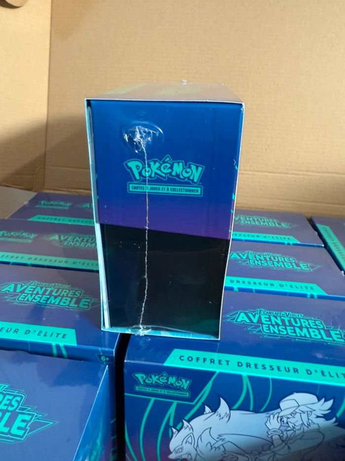 Lot de 10 ETB Pokémon Aventure ensemble Ev9.0 - photo numéro 4