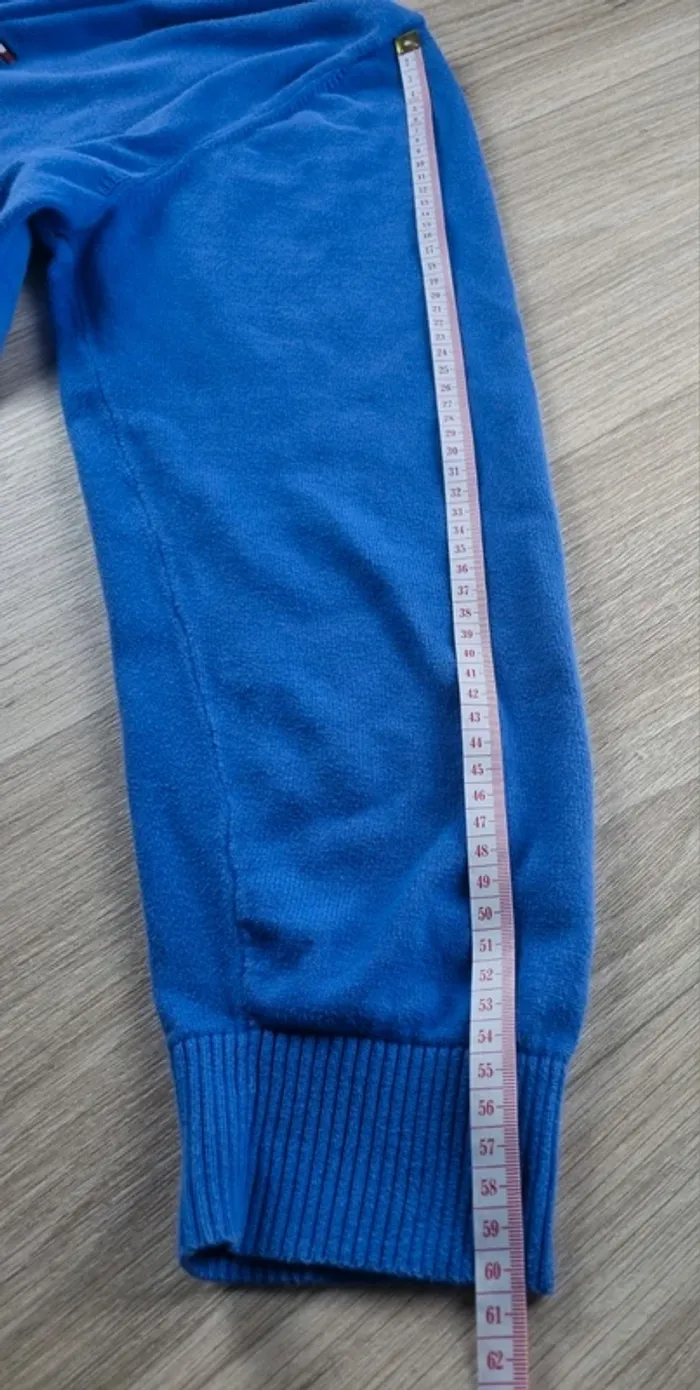 Pull a col V bleue Tommy Hilfiger Homme Taille XL - photo numéro 5