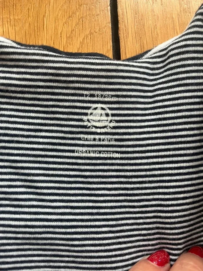 Gigoteuse marinière petit bateau 18/36 mois - photo numéro 5