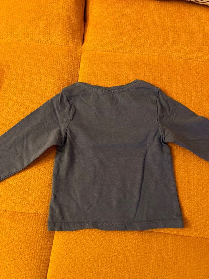 Lot de 2 tee shirts 9 mois - photo numéro 3