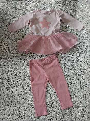 Ensemble tutu rose TEX Baby 18 mois