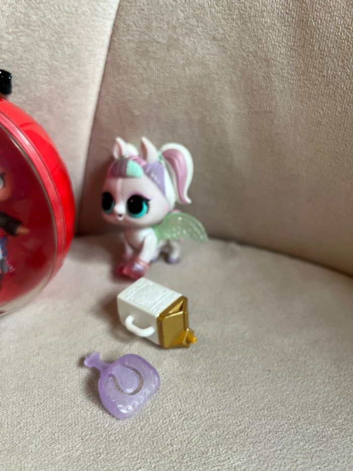 Lot 2 poupées et 4 animaux plus accessoires - L.O.L. Surprise - photo numéro 2