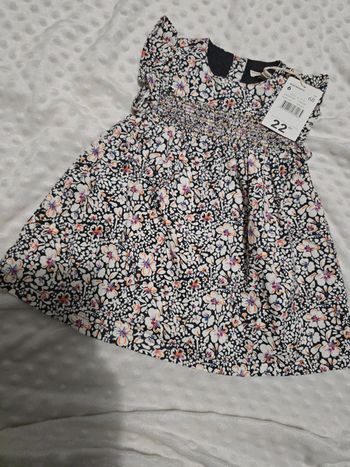 Robe Asphalte fleuri - DPAM - 6M/68cm