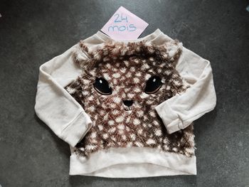 Pull hibou 18/24 mois