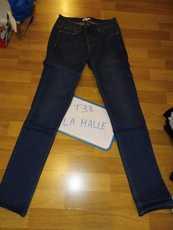 jean femme taille 38 la halle