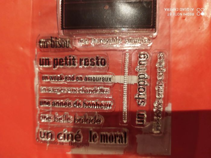 Tampons scrapbooking - photo numéro 2