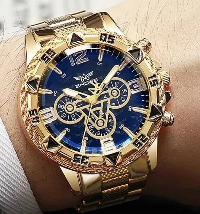Montre à Quartz pour hommes de luxe montre-bracelet classique pour hommes d'affaires - photo numéro 3