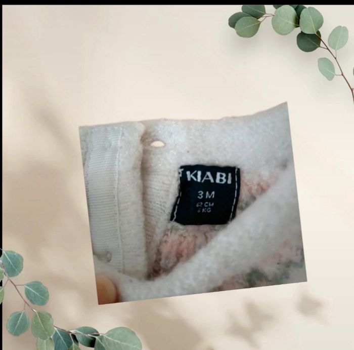 Robe Pull Tricotée Bébé Fille - Kiabi - Style Nordique - photo numéro 3