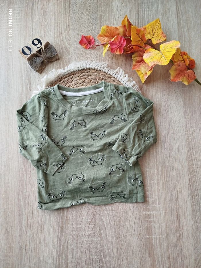 Petit pull manches longues 9mois Primark