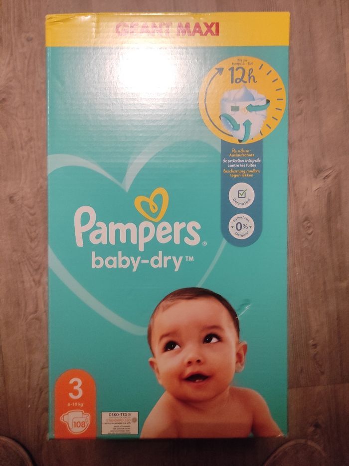 Pampers baby dry taille 3