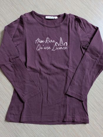 T shirt ML Lili marelle 6ans