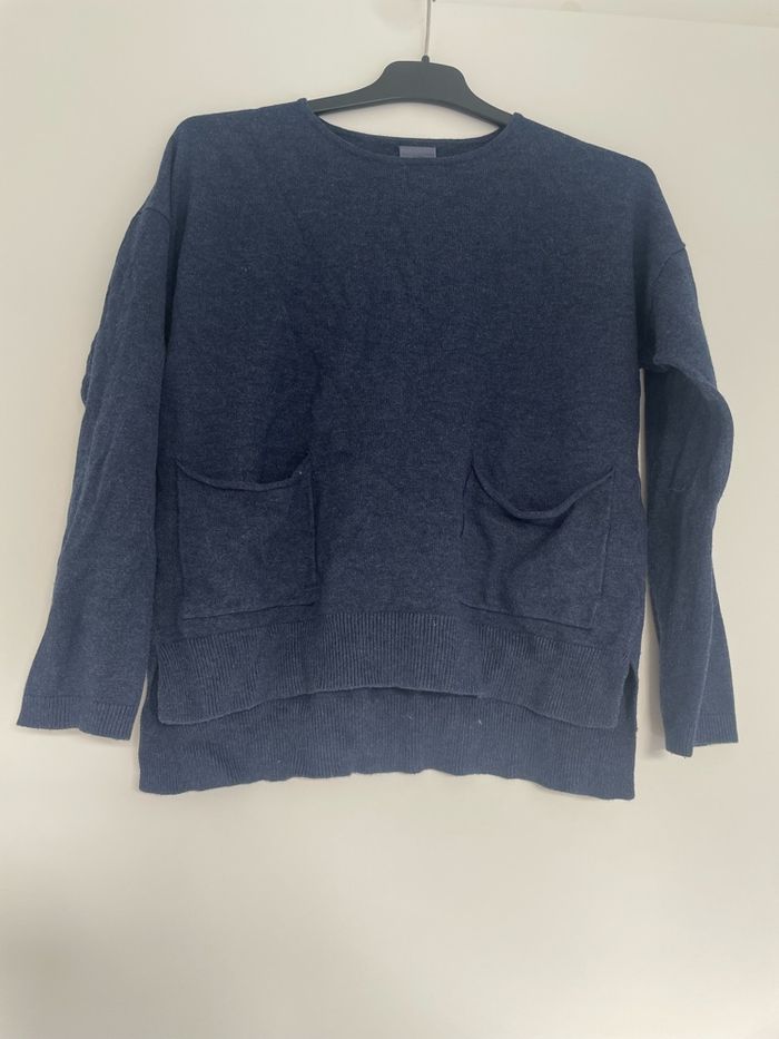 Pull fin avec poches