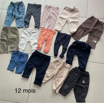 Pantalon taille 12 mois