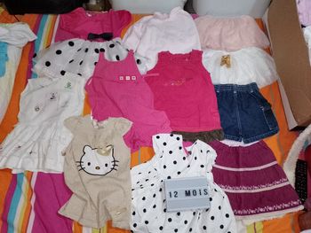 Robe jupe short 12 mois