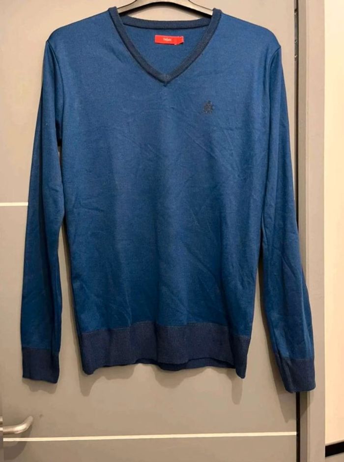 Pull homme  L bleu  marine neuf