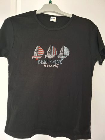 Tee shirt Roscoff Bretagne taille L