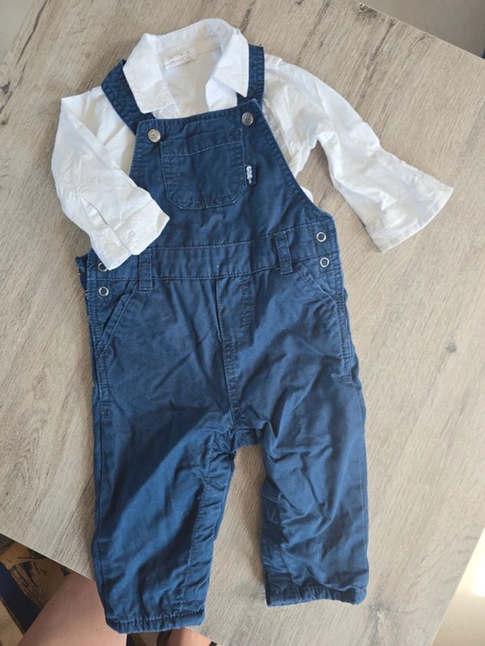 Chemise et salopette